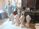 We offer a large chess, wood street.