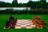 We offer a large chess, wood street. 