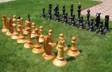 We offer a large chess, wood street. 