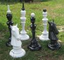 We offer a large chess, wood street. 