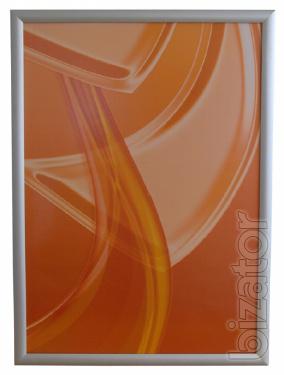 Frames for posters, posters click system, frames for office 