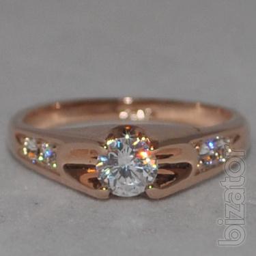 The jewelry with diamonds, topazes, sapphires. 
