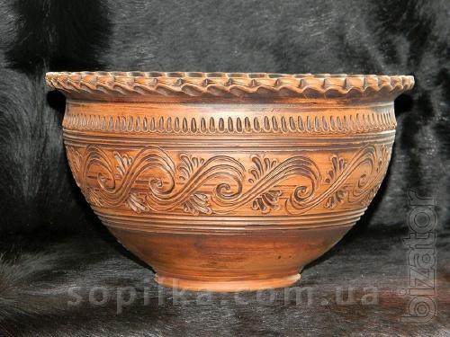 Makitra clay handmade. "Dairy ceramics" 