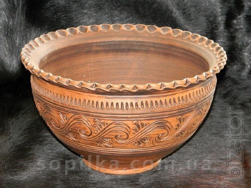 Makitra clay handmade. "Dairy ceramics" 