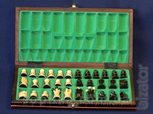 Chess with portraits of Ukrainian hetmans 