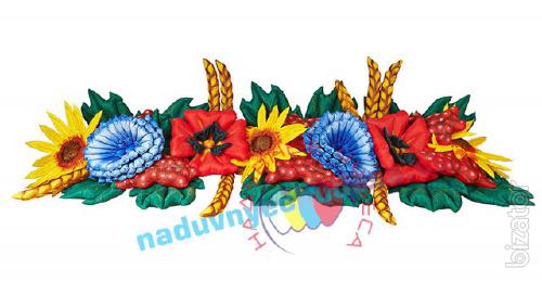 Inflatable flowers. Production, sale. 