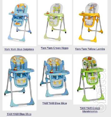 Highchair.YAM YAM. Bertoni (Bulgaria) 
