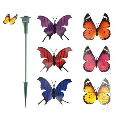 Butterfly solar battery 