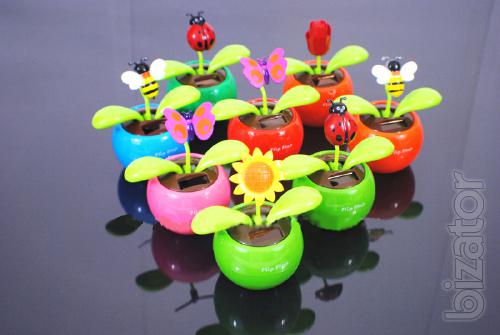 Solar Flip Flap flower 