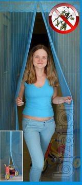 Mosquito net for doors with magnets 