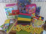 A set of first-grader "All inclusive" for girls.