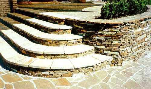 The stairs, the stairs for stairs of stone, tiles for steps Kyiv region, steps from stone price, buy stage Kiev, steps from stone 