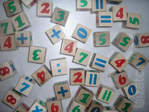 Children's educational wooden blocks 