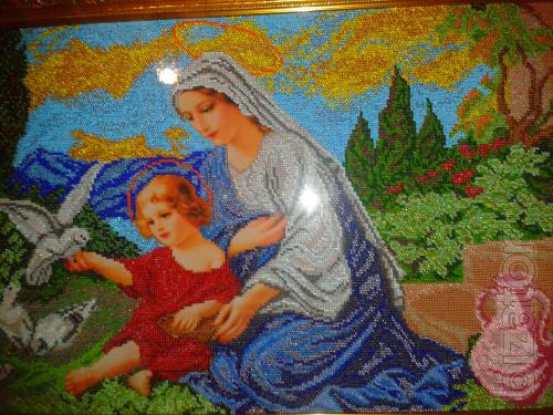 Efficiently and quickly embroider icons and paintings to order. 