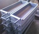 Manufacture cabinets for gas cylinders, forms for the curb, the valve chute 