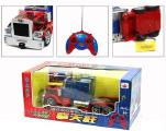 Transformer Optimus Prime" radio-controlled robot truck, R/C battery (sound, light) 
