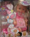 Doll Baby Born-Baby Toby" + pot and accessories