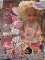 Doll Baby Born-Baby Toby" + pot and accessories 