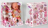 Doll Baby Born-Baby Toby" + pot and accessories 