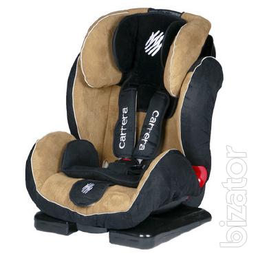The universal car seat Carrera 9-36 kg, gr. 1-2-3. Czech Republic 