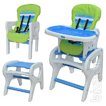 Highchair M 0816 Bambi , chair-transformer for feeding 