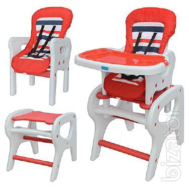 Highchair M 0816 Bambi , chair-transformer for feeding 
