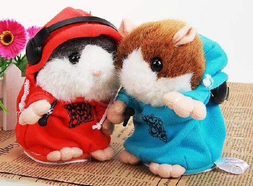 Hamster rapper Mimi Cry DJ - repeats the words in the rhythm bits 