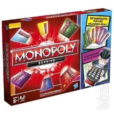 The Board game Monopoly with Bank cards 
