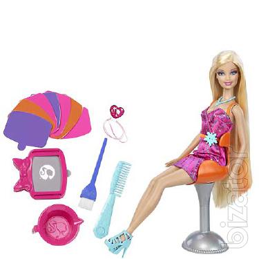 Studio of hair coloring Barbie 