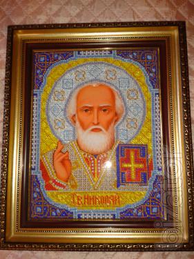 Sell beaded embroidered icons. 