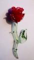 Gifts flowers of glass, the price of a souvenir glass flowers 