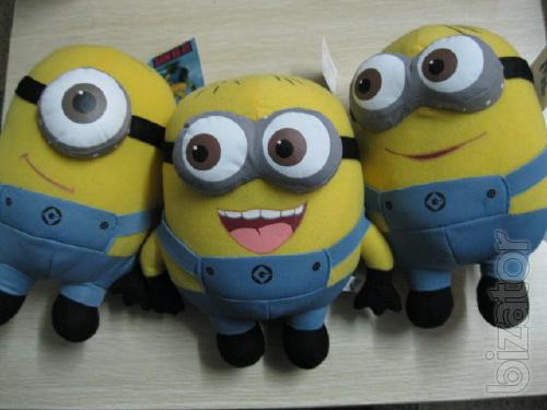 Minions Plush Complete with cartoon "Despicable me" 