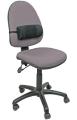 Orthopedic cushions on office chairs