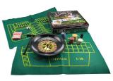Poker set + roulette (5 in 1)