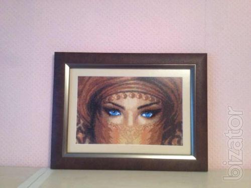 pattern stitch. cross stitch. handmade 