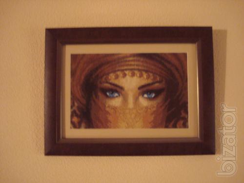 pattern stitch. cross stitch. handmade 