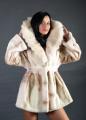 Italian mink trimmed. coat 