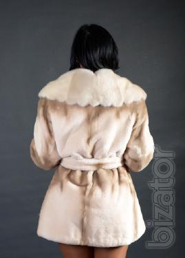 Italian mink trimmed. coat 