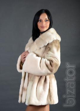 Italian mink trimmed. coat 