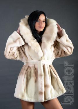 Italian mink trimmed. coat 
