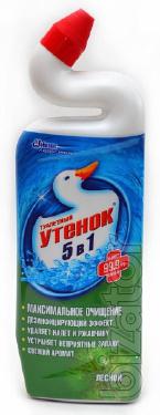 Toilet duck means for toilet 