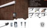 Gallery suspension, gallery system suspension design in the apartment, Sale gallery pendants wholesale, buy a baguette , baguette wholesale, baguette Polish 