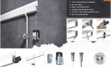 Gallery suspension, gallery system suspension design in the apartment, Sale gallery pendants wholesale, buy a baguette , baguette wholesale, baguette Polish 