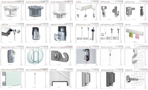 Gallery suspension, gallery system suspension design in the apartment, Sale gallery pendants wholesale, buy a baguette , baguette wholesale, baguette Polish 