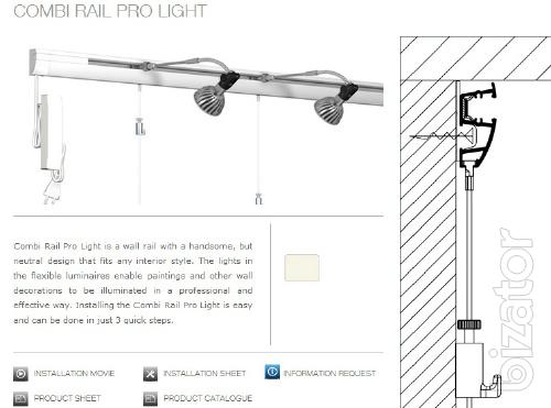 Gallery suspension, gallery system suspension design in the apartment, Sale gallery pendants wholesale, buy a baguette , baguette wholesale, baguette Polish 