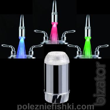 Nozzle for crane with lights 