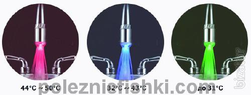 Nozzle for crane with lights 