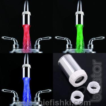 Nozzle for crane with lights 