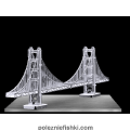 3D puzzles. Bridge in San Francisco Golden Gate Bridge