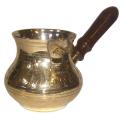 The Turks with Turkish Brass, handmade, chasing, mahogany handle unscrewed. 